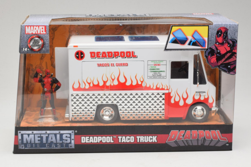 Deadpool Taco Truck Metals Diecast 1:24 99730 Metall