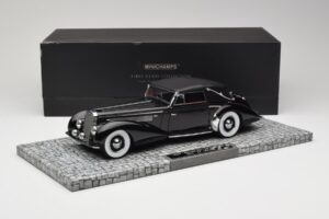Delage D8-120 Cabriolet Schwarz Minichamps 1:18 107115131 Metall — Bild 6 von 6