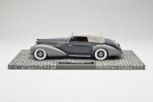 Delage D8 120 Cabriolet Grau & Dunkelgrau Minichamps 1:18 107115134 Metall — Bild 3 von 6