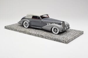 Delage D8 120 Cabriolet Grau & Dunkelgrau Minichamps 1:18 107115134 Metall — Bild 4 von 6