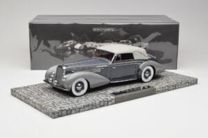 Delage D8 120 Cabriolet Grau & Dunkelgrau Minichamps 1:18 107115134 Metall — Bild 6 von 6