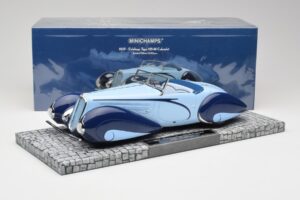 Delahaye Type 135-M Cabriolet Mullin Museum Minichamps 1:18 107116160 Metall — Bild 2 von 6