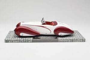 Delahaye Type 135 M Cabriolet Weiß Rot Minichamps 1:18 107116161 Resin — Bild 3 von 6