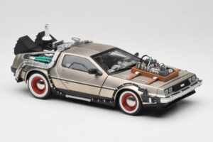 DeLorean DMC-12 Back to the Future Part III Sun Star 1:18 2712 Metall — Bild 6 von 8