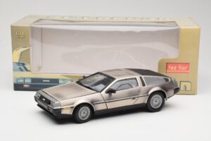 DeLorean DMC-12 LK Silber Sun Star 1:18 2701 Metall — Bild 8 von 8
