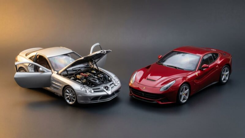 Diecast oder Resin Modellautos: Was kauft ein Sammler?