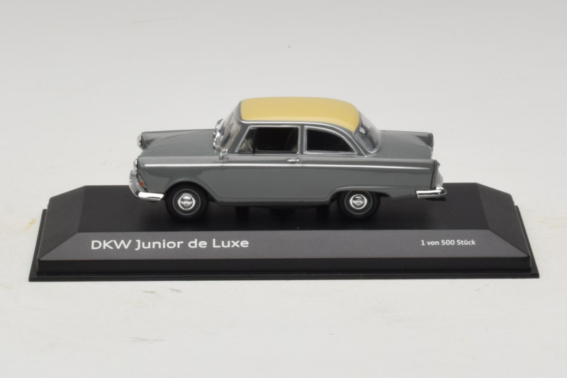 DKW Junior DeLuxe Grau Minichamps 1:43 A5-5794 Metall
