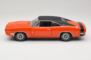 Dodge Charger R/T Orange & Schwarz American Muscle 1:18 39314 Metall — Bild 4 von 8
