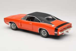 Dodge Charger R/T Orange & Schwarz American Muscle 1:18 39314 Metall — Bild 7 von 8
