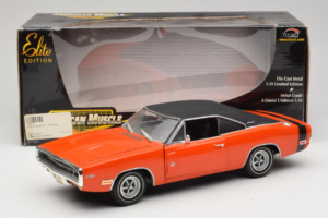 Dodge Charger R/T Orange & Schwarz American Muscle 1:18 39314 Metall — Bild 8 von 8