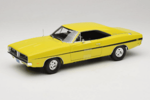 Dodge Charger R/T Gelb Dirty Mary Crazy Larry Auto World 1:18 AWSS101/06 Metall