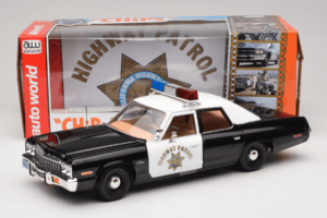 Dodge Monaco Highway Patrol CHiPS Auto World 1:18 AWSS112/06 Metall — Bild 8 von 8