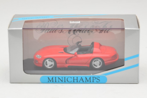 Dodge Viper RT/10 Cabriolet Rot Minichamps 1:43 430144032 Metall — Bild 4 von 4