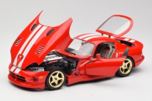 Dodge Viper GTS Rot Bburago 1:18 3075 Metall — Bild 2 von 8