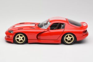 Dodge Viper GTS Rot Bburago 1:18 3075 Metall — Bild 4 von 8