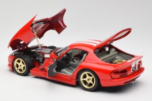Dodge Viper GTS Rot Bburago 1:18 3075 Metall — Bild 5 von 8