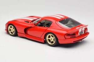 Dodge Viper GTS Rot Bburago 1:18 3075 Metall — Bild 7 von 8