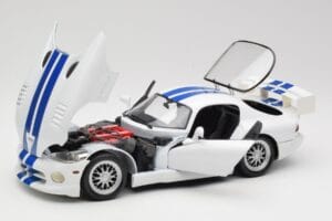 Dodge Viper GTS-R GT2 Weiß 1997 Maisto 1:18 50316 Metall — Bild 2 von 8