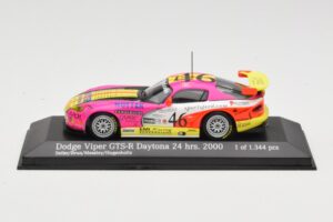 Dodge Viper GTS-R #46 Seiler / Brun / Messley 24 Hours of Daytona 2000 Minichamps 1:43 430001446 Metall