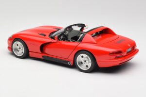 Dodge Viper RT/10 Rot Limitierte Auflage Bburago 1:18 3025 Metall — Bild 7 von 8