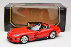 Dodge Viper RT/10 Rot Limitierte Auflage Bburago 1:18 3025 Metall — Bild 8 von 8