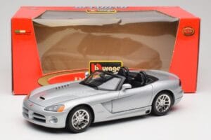 Dodge Viper SRT-10 Bright Silber Bburago 1:18 34908 Metall — Bild 8 von 8