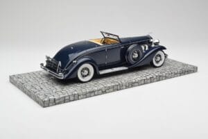 Duesenberg SJN Convertible Coupe Midnight Blue Minichamps 1:18 107150332 Metall — Bild 2 von 6