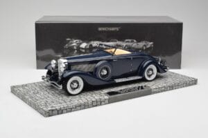 Duesenberg SJN Convertible Coupe Midnight Blue Minichamps 1:18 107150332 Metall — Bild 6 von 6