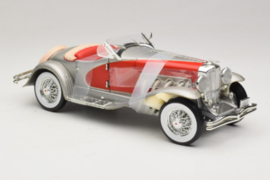 Duesenberg SJ Clark Gable's Car Silber Rot ERTL 1:18 7962 Metall — Bild 4 von 6
