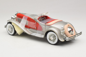 Duesenberg SJ Clark Gable's Car Silber Rot ERTL 1:18 7962 Metall — Bild 5 von 6