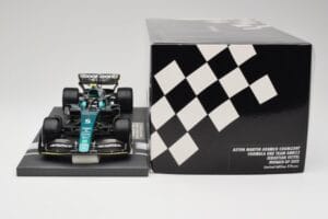 Aston Martin AMR22 Aramco #5 S. Vettel Monaco GP 2022 Minichamps 1:18 117220305 Resin — Bild 6 von 7
