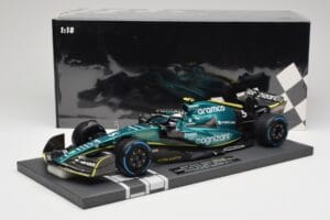 Aston Martin AMR22 Aramco #5 S. Vettel Monaco GP 2022 Minichamps 1:18 117220305 Resin — Bild 7 von 7