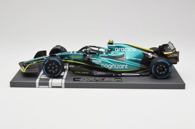 Aston Martin AMR22 Aramco #5 S. Vettel Monaco GP 2022 Minichamps 1:18 117220305 Resin