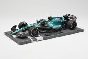 Aston Martin AMR23 #14 F. Alonso 3rd Place Saudi Arabian GP 2023 Minichamps 1:18 117230214 Metall — Bild 2 von 7