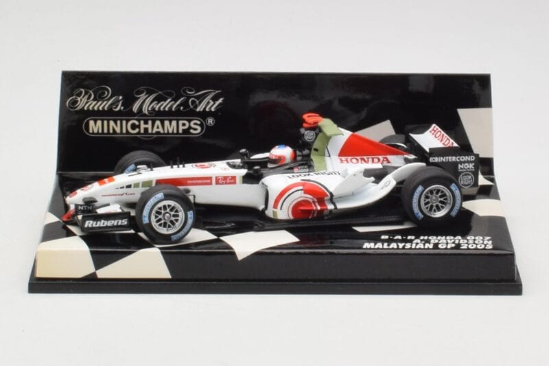 BAR Honda 007 A. Davidson Malaysian GP 2005 Minichamps 1:43 400050104 Metall