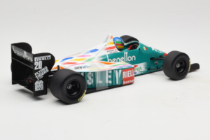 Benetton B186 #20 G. Berger F1 1986 Minichamps 1:18 80439418130 Metall — Bild 2 von 6