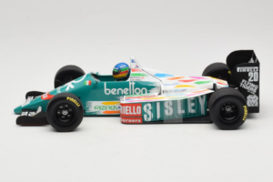 Benetton B186 #20 G. Berger F1 1986 Minichamps 1:18 80439418130 Metall — Bild 3 von 6