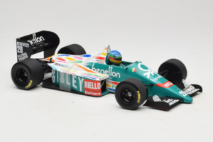 Benetton B186 #20 G. Berger F1 1986 Minichamps 1:18 80439418130 Metall — Bild 4 von 6