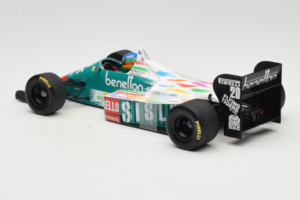 Benetton B186 #20 G. Berger F1 1986 Minichamps 1:18 80439418130 Metall — Bild 5 von 6