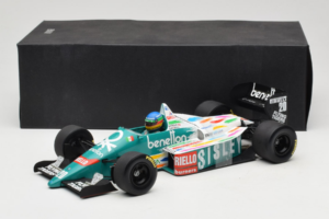 Benetton B186 #20 G. Berger F1 1986 Minichamps 1:18 80439418130 Metall — Bild 6 von 6