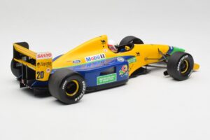Benetton B191 #19 M. Schumacher F1 1991 Minichamps 1:18 100910119 Metall — Bild 2 von 6