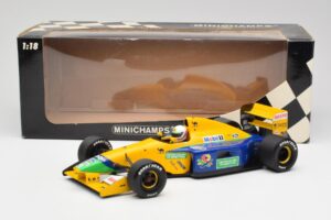 Benetton B191 #19 M. Schumacher F1 1991 Minichamps 1:18 100910119 Metall — Bild 6 von 6