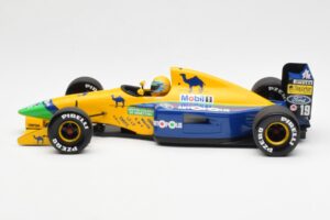 Benetton Ford B191 #20 R. Moreno F1 1991 Minichamps 1:18 100910019 Metall — Bild 3 von 6