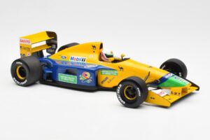 Benetton Ford B191B #20 M. Brundle F1 Early Season 1992 Minichamps 1:18 100920120 Metall — Bild 4 von 6