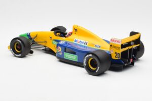 Benetton Ford B191B #20 M. Brundle F1 Early Season 1992 Minichamps 1:18 100920120 Metall — Bild 5 von 6