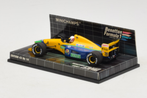 Benetton B191B Ford #20 M. Brundle Early Season F1 1992 Minichamps 1:43 400920120 Metall — Bild 3 von 5