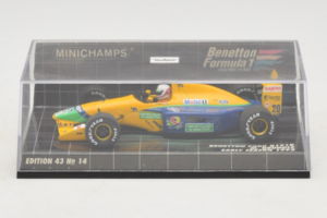 Benetton B191B Ford #20 M. Brundle Early Season F1 1992 Minichamps 1:43 400920120 Metall — Bild 4 von 5