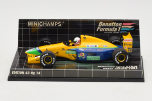 Benetton B191B Ford #20 M. Brundle Early Season F1 1992 Minichamps 1:43 400920120 Metall
