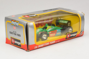 Benetton B190 Ford #20 N. Piquet F1 1990 Bburago 1:24 6102 Metall — Bild 2 von 3