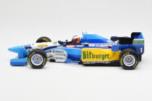 Benetton B195 Renault #1 M. Schumacher Winner Japanese GP 1995 Minichamps 1:18 510953401 Metall — Bild 3 von 6